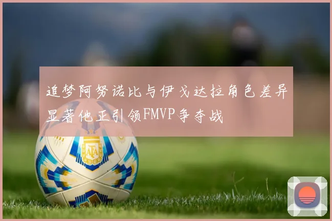 追梦阿努诺比与伊戈达拉角色差异显著他正引领FMVP争夺战